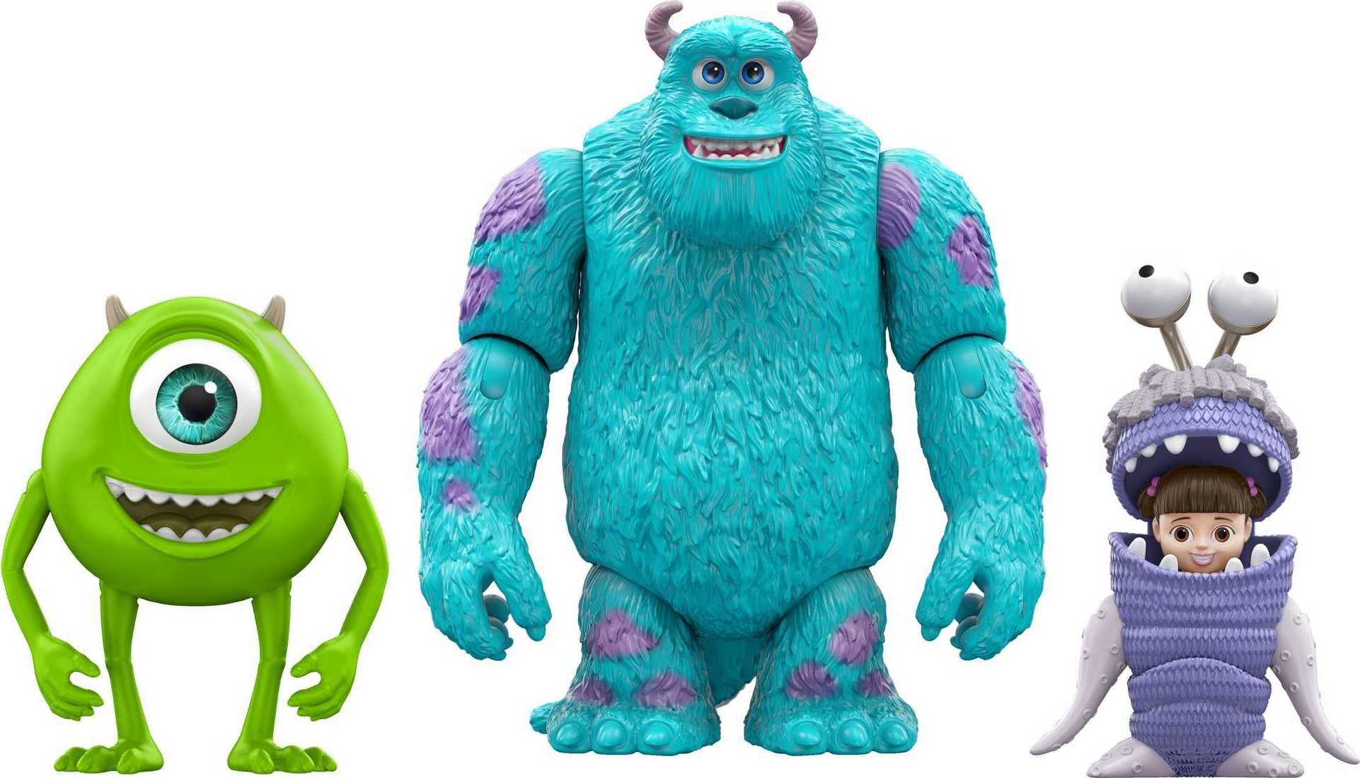 Disney Pixar Monsters, Inc. Set with 3 Action Figures, Get Boo Home  Storytellers Pack 